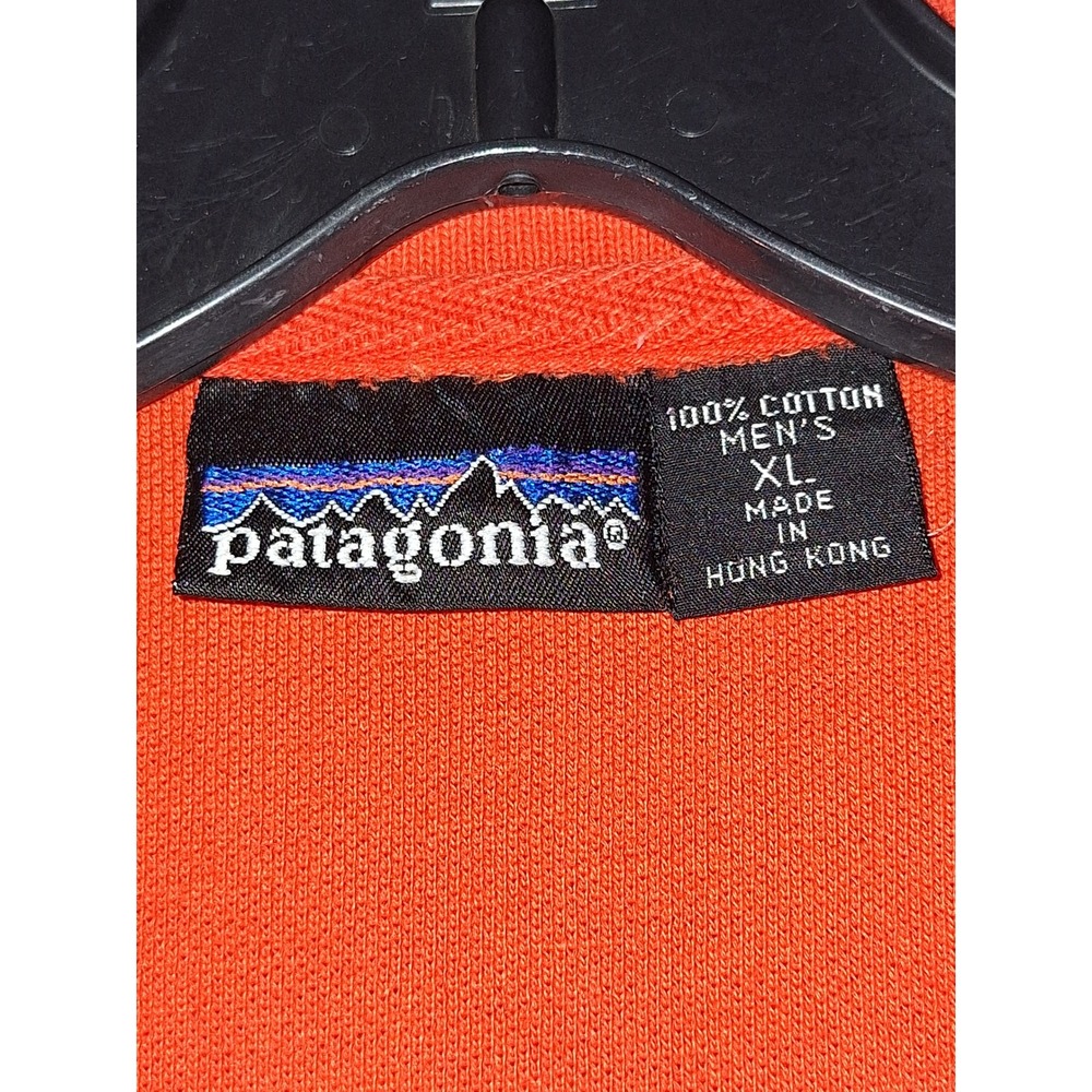 VINTAGE Patagonia Polos Lot of 2 Mens XL Orange Salmon 1988/1990 Casual Sporty - Picture 12 of 16